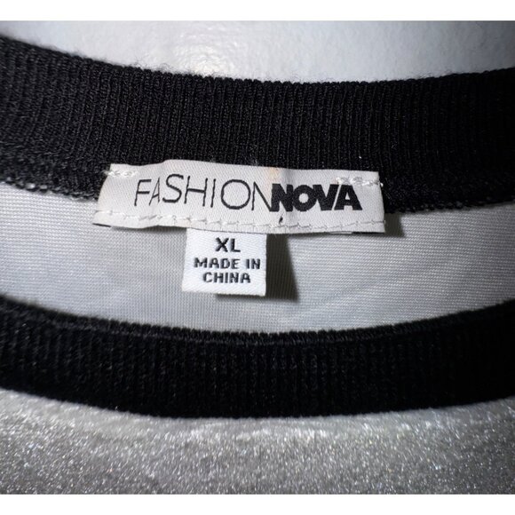 Money-Print Fashion Nova Velour Luxury Two-Piece Set Sweat Suit Size XL Cool Hot - Picture 6 of 8